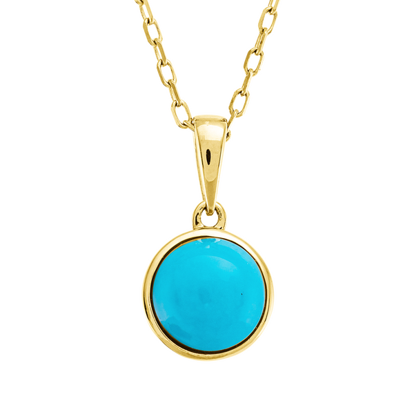 Brogle Classic Kette mit Türkisanhänger