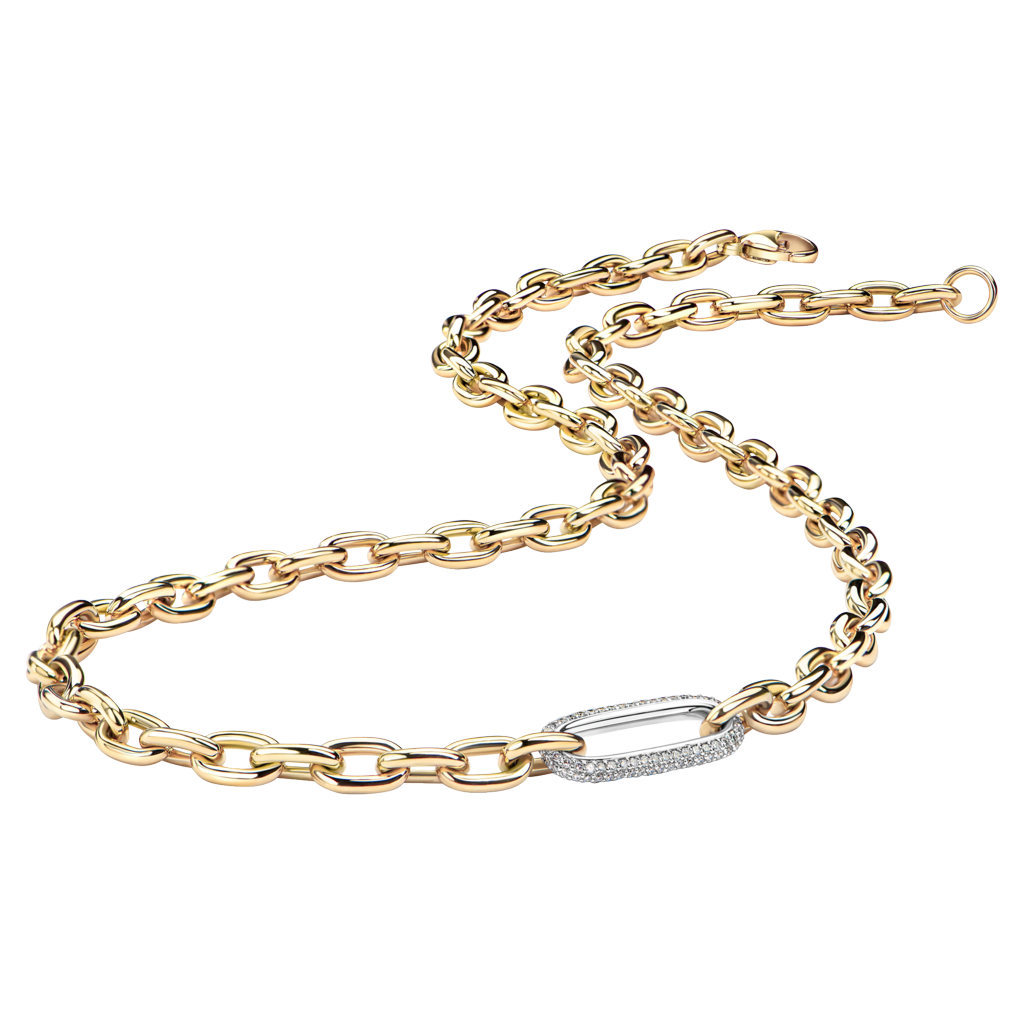 Emil Kraus Joy anchor chain wide, solid, 5mm Emil Kraus Joy anchor chain wide, solid, 5mm