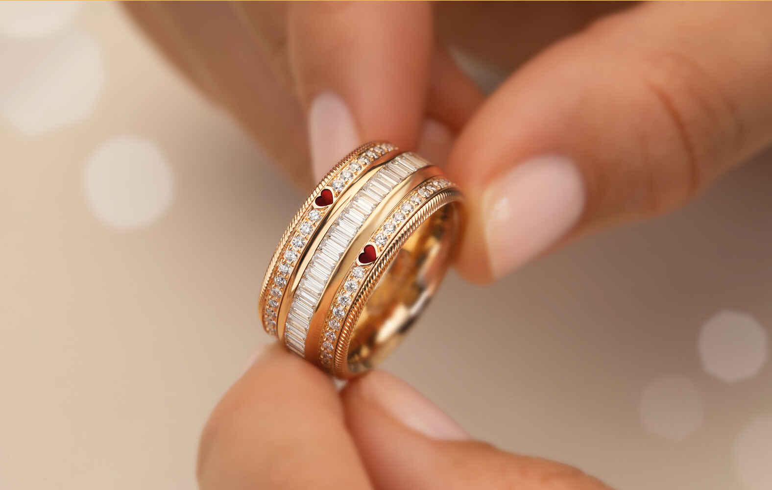 Wellendorff ZWEI HERZEN. EINE SEELE Ring