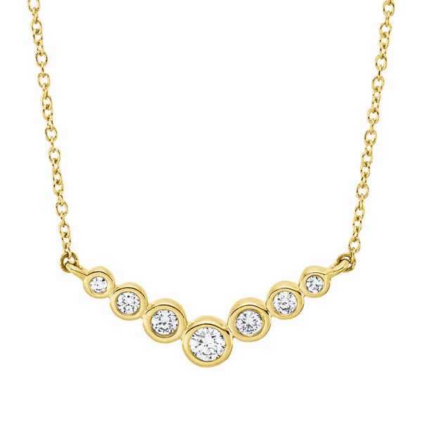 Brogle Classic necklace with diamond pendant Brogle Classic necklace with diamond pendant
