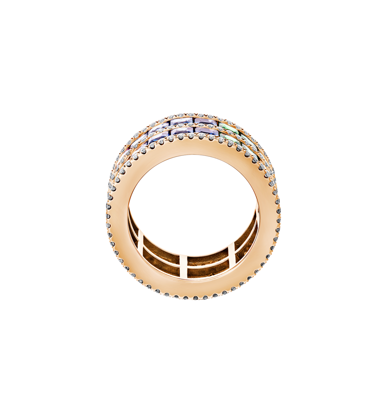 Brogle Selection sapphire ring Rainbow Brogle Selection sapphire ring Rainbow