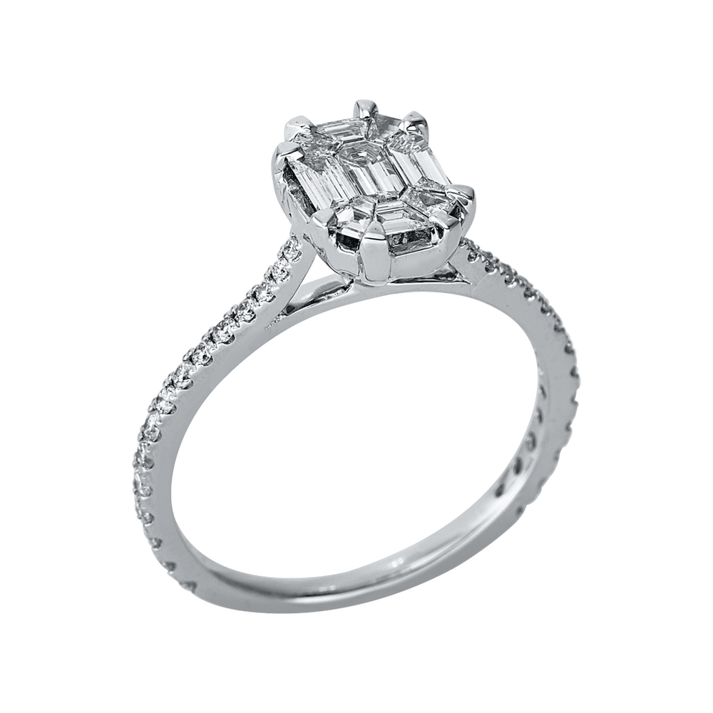 Brogle Selection Illusion diamond ring