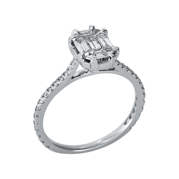 Brogle Selection Illusion diamond ring