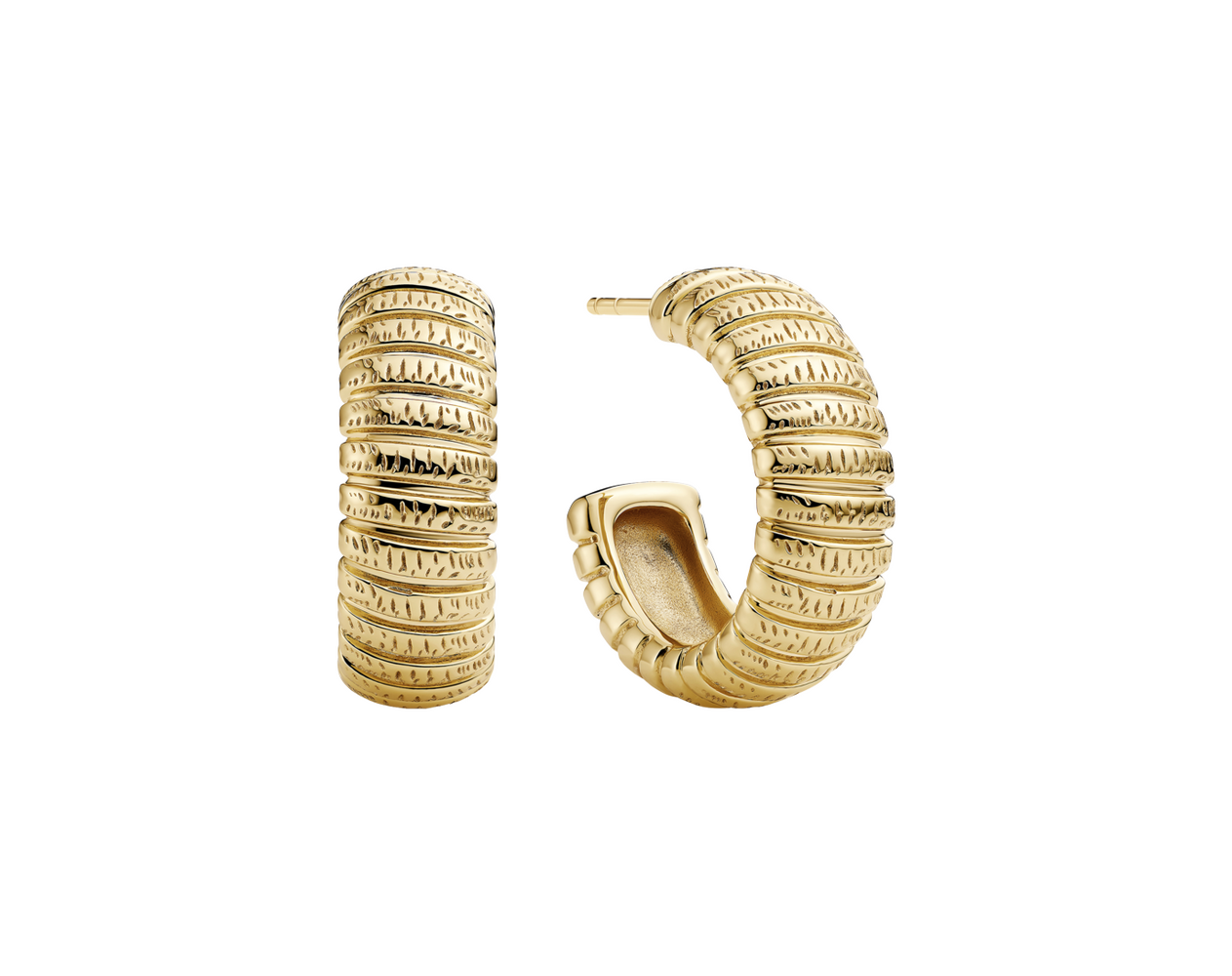 18 carat gold plated silver