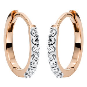 Brogle Selection Eternity diamond hoop earrings