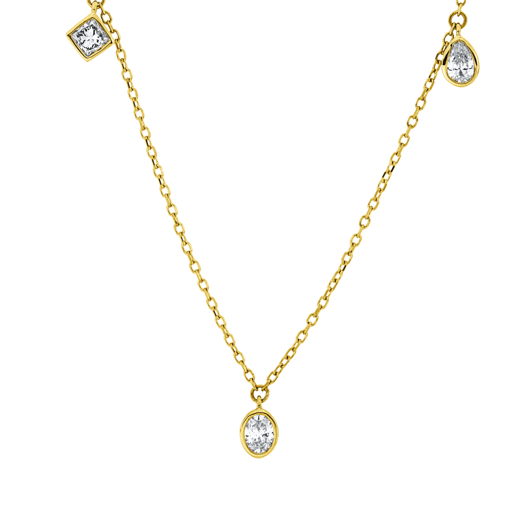 Brogle Classic necklace with diamond pendant Brogle Classic necklace with diamond pendant