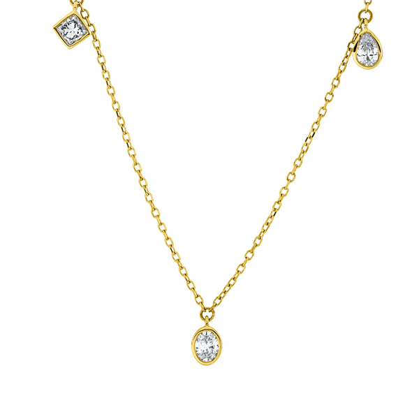 Brogle Classic necklace with diamond pendant Brogle Classic necklace with diamond pendant