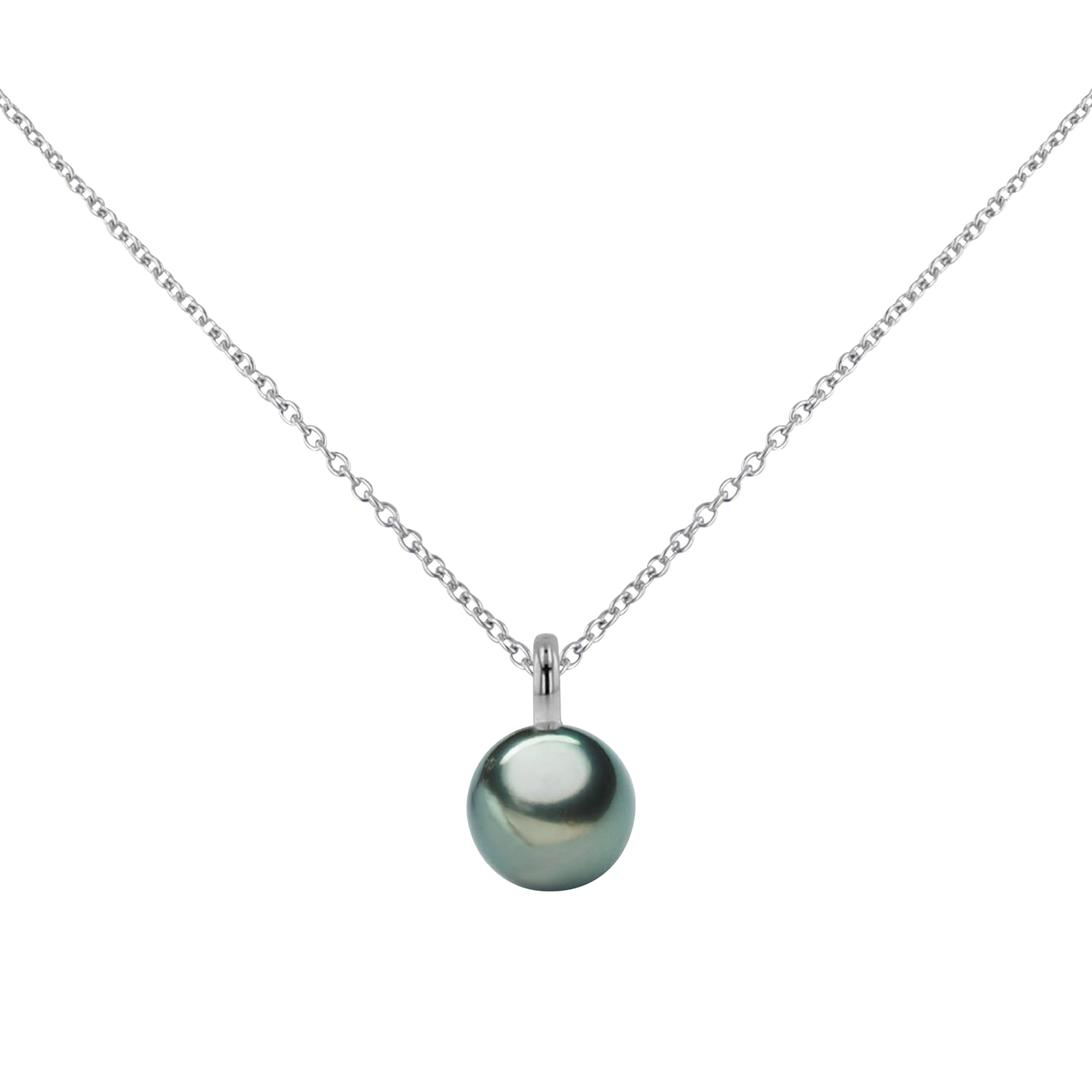 Brogle Classic necklace with Tahitian pearl pendant Brogle Classic necklace with Tahitian pearl pendant