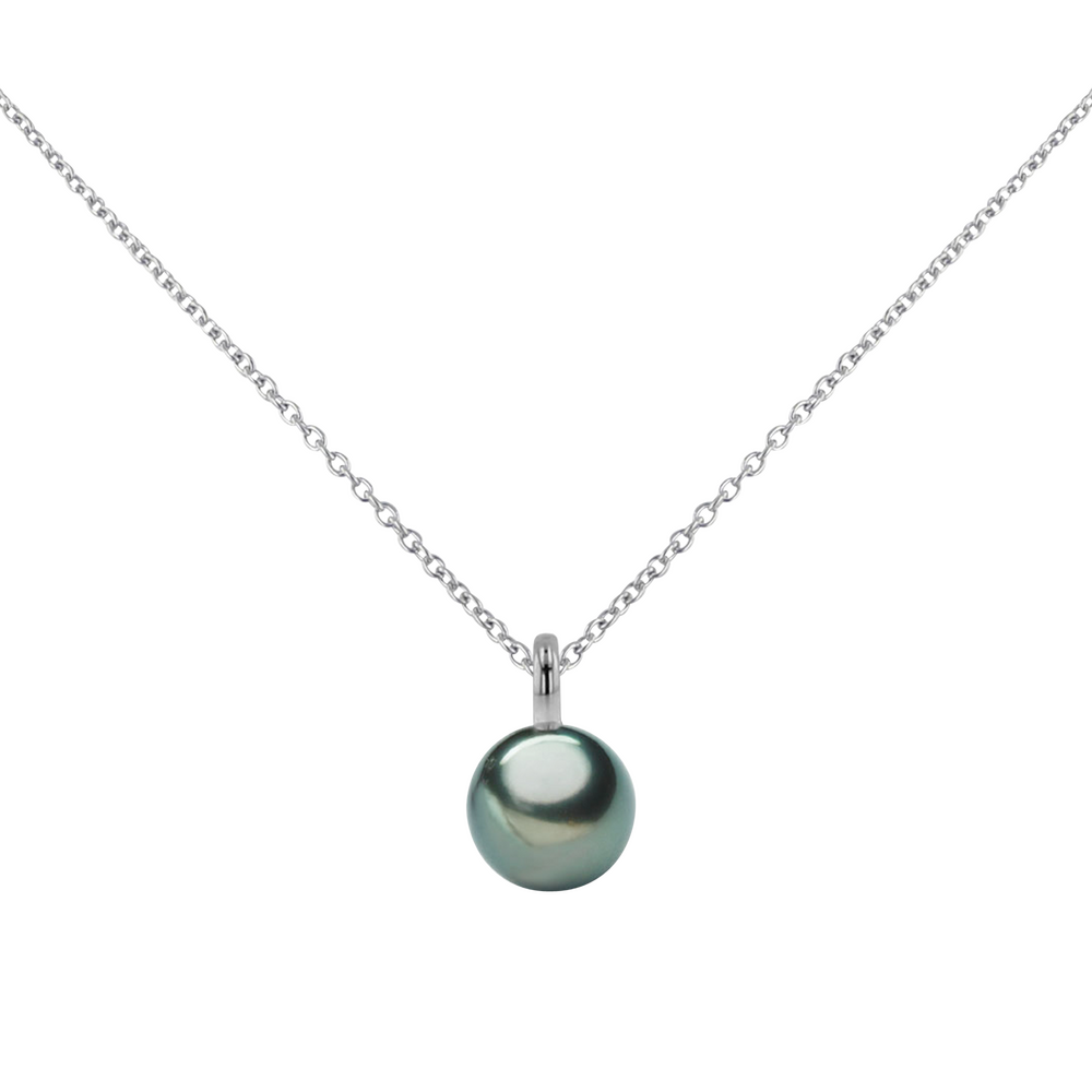 Brogle Classic necklace with Tahitian pearl pendant Brogle Classic necklace with Tahitian pearl pendant