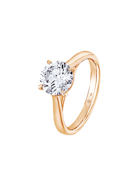 Brogle solitaire ring