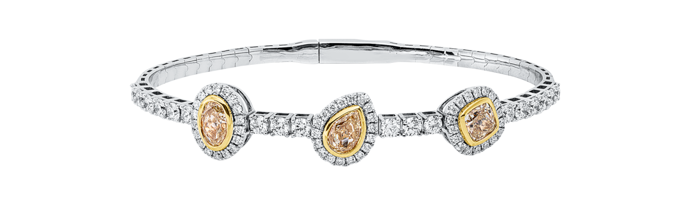 Brogle Selection Bicolor Diamantarmreif