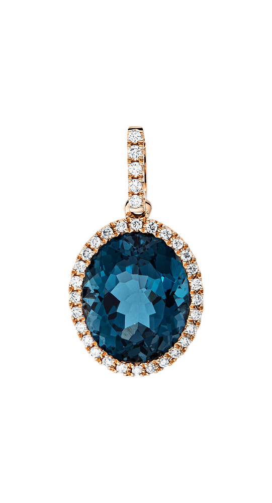 Brogle Classic London topaz pendant Brogle Classic London topaz pendant