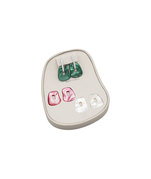 Mattioli Puzzle Ohrringbox, mittelgroß mit 3 Puzzle Paaren