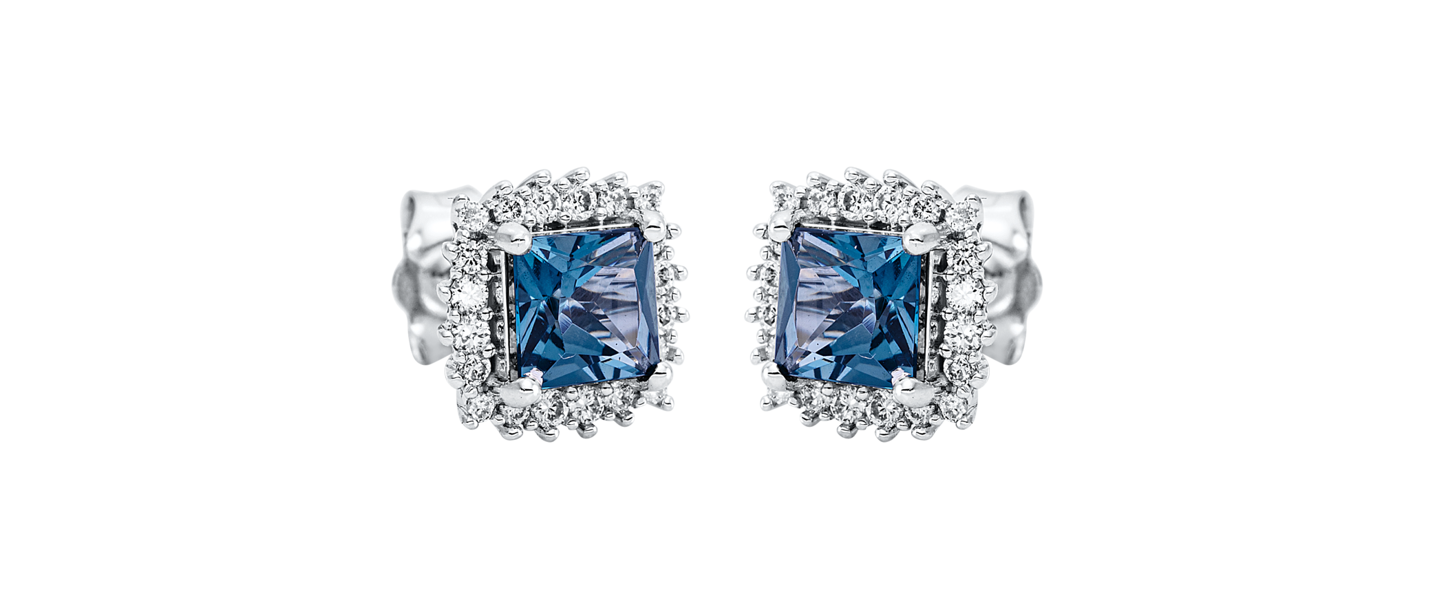 Brogle Classic London topaz stud earrings Brogle Classic London topaz stud earrings