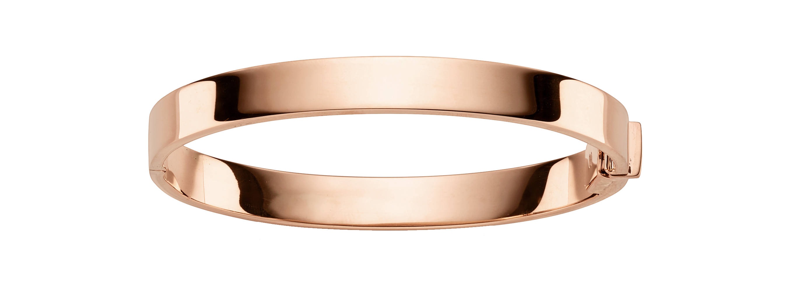 Brogle Classic gold bangle 8mm Brogle Classic gold bangle 8mm