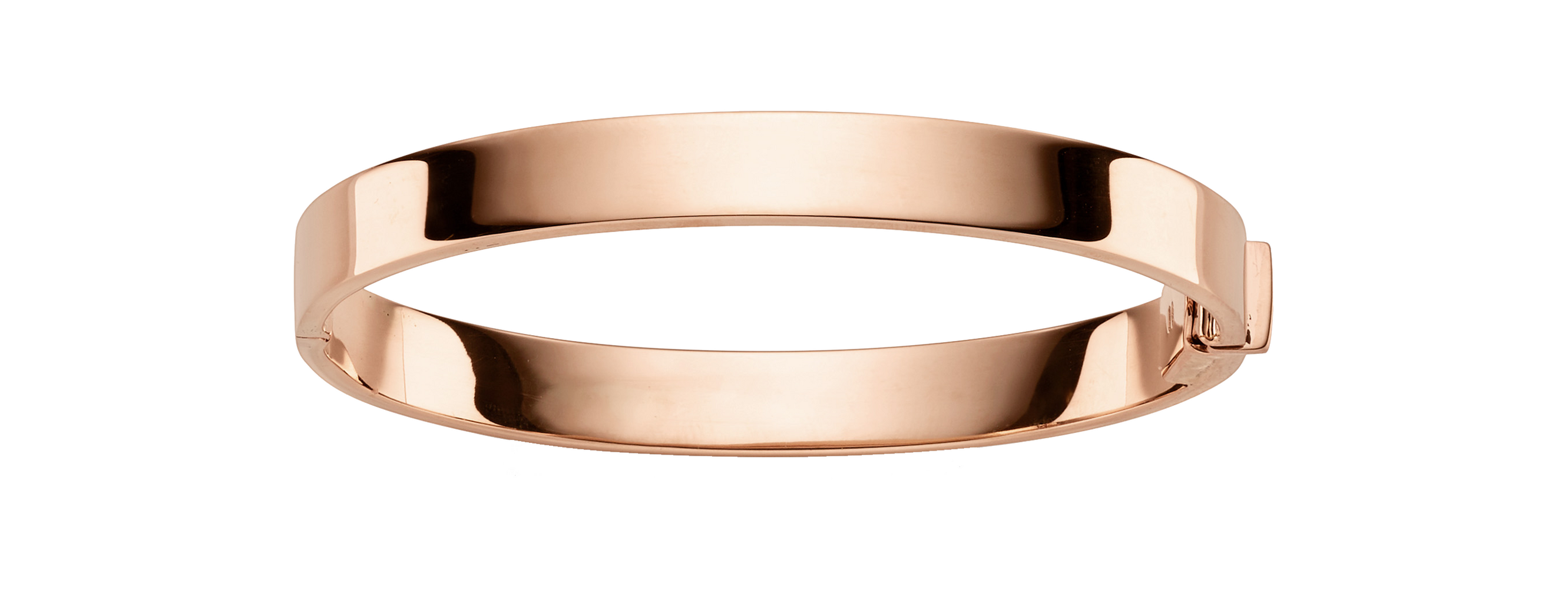 Brogle Classic gold bangle 8mm Brogle Classic gold bangle 8mm