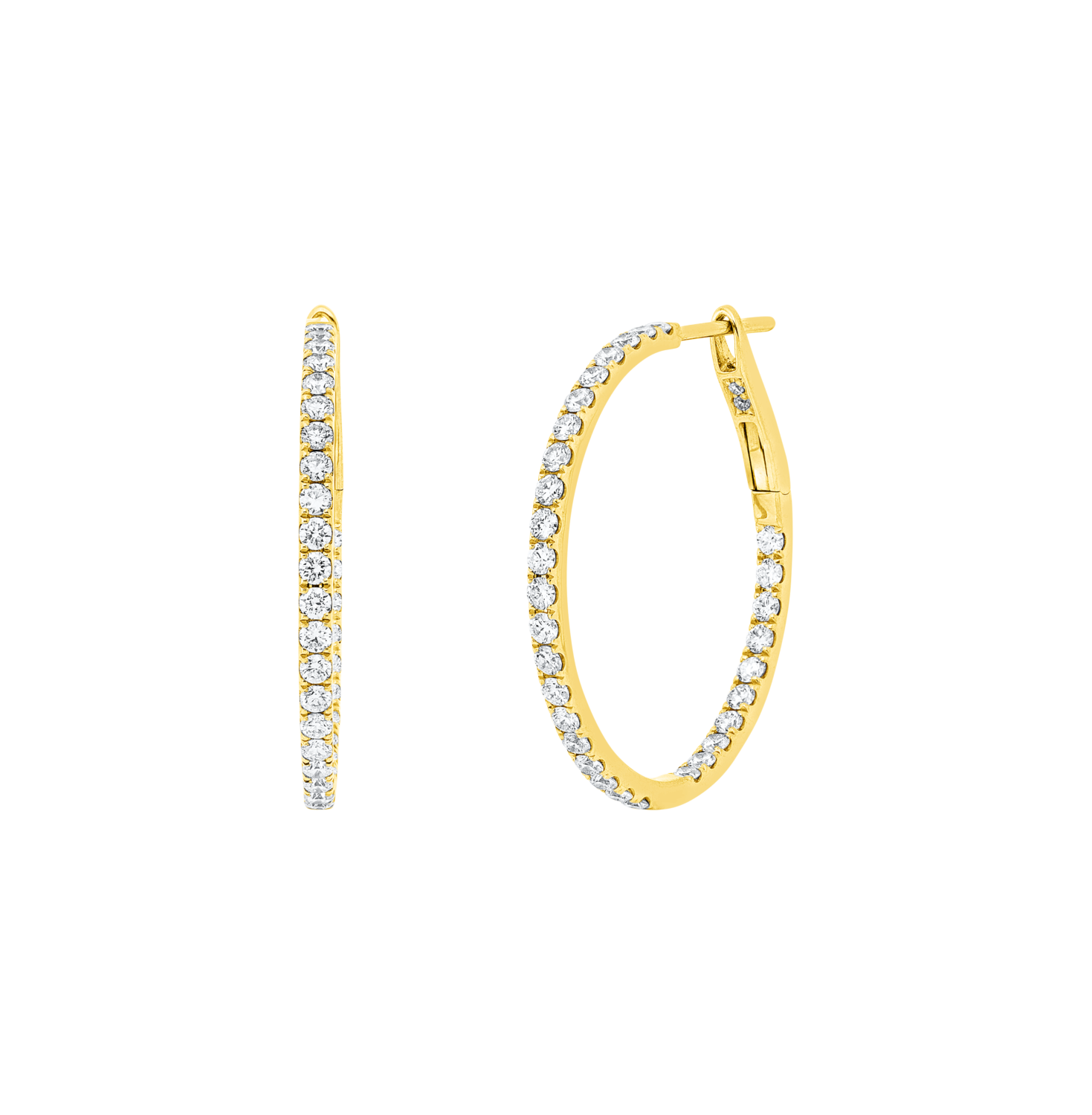 Brogle Classic Diamantcreolen