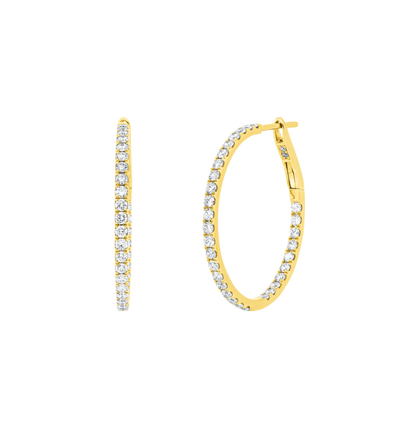 Brogle Classic Diamantcreolen