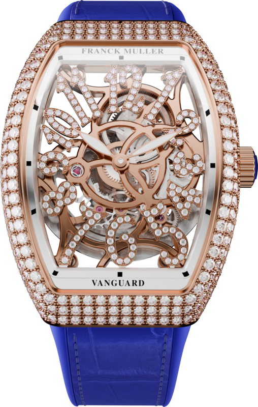 Franck Muller Vanguard Slim Skeleton 46.3 x 35mm Franck Muller Vanguard Slim Skeleton 46.3 x 35mm