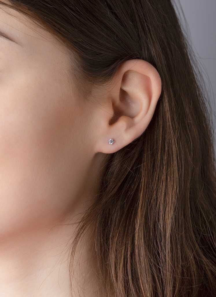 Brogle solitaire ear studs Julia up to 0.5 carat Brogle solitaire ear studs Julia up to 0.5 carat