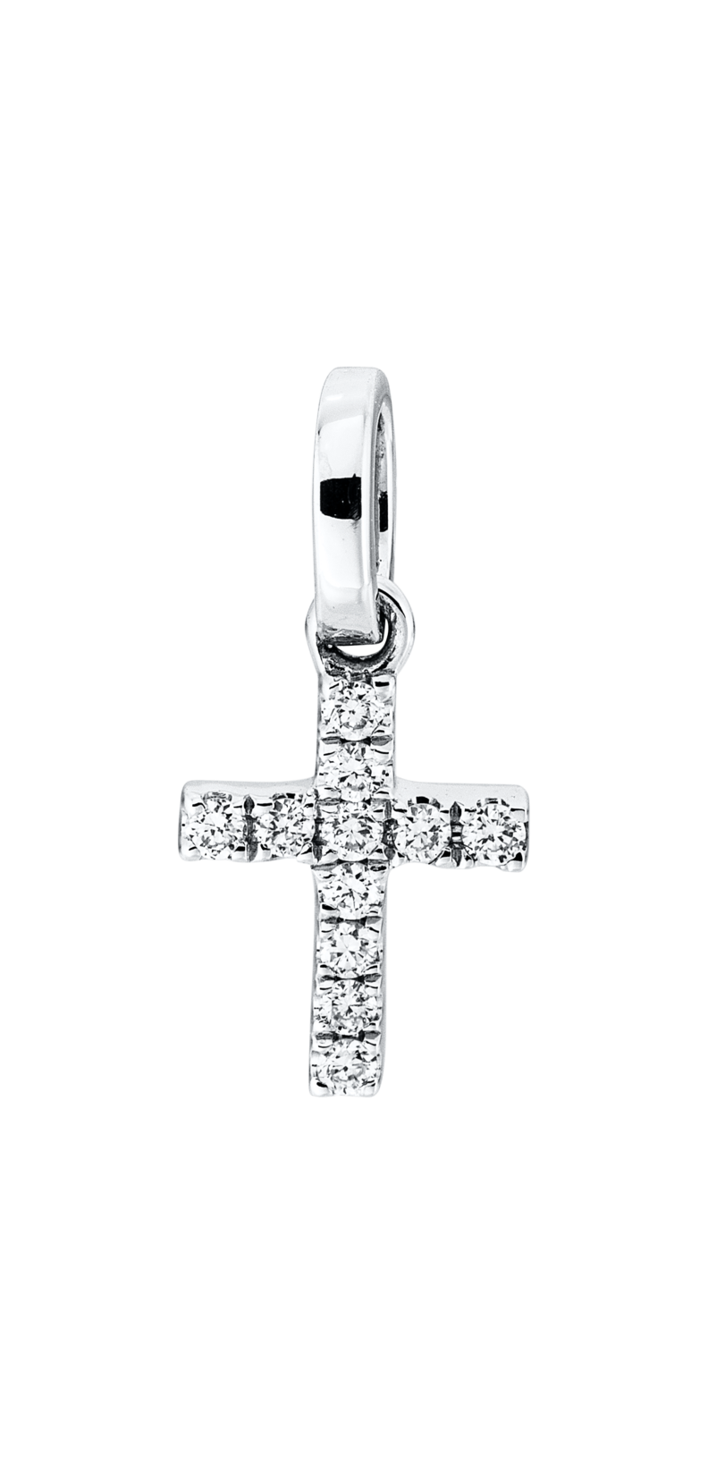 Brogle Classic cross pendant with diamonds Brogle Classic cross pendant with diamonds