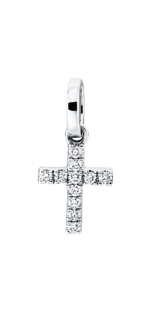 Brogle Classic cross pendant with diamonds Brogle Classic cross pendant with diamonds