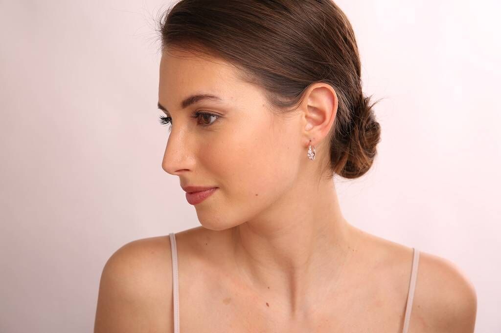 Bronzallure Altissima hoop earrings