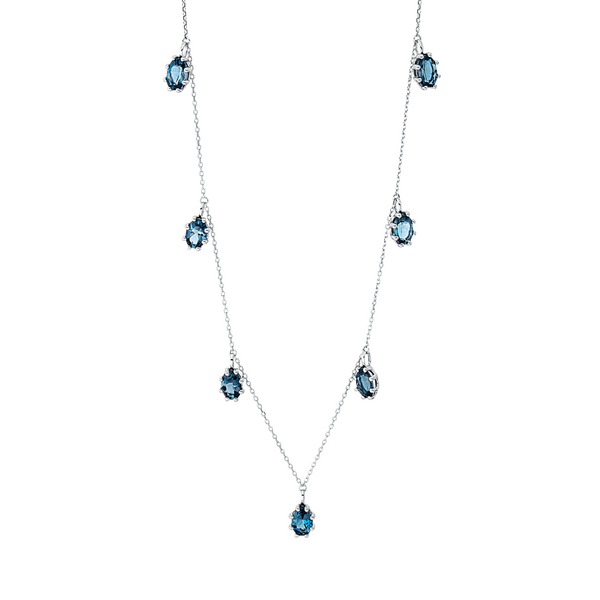 Brogle Classic Kette mit London Topasanhänger