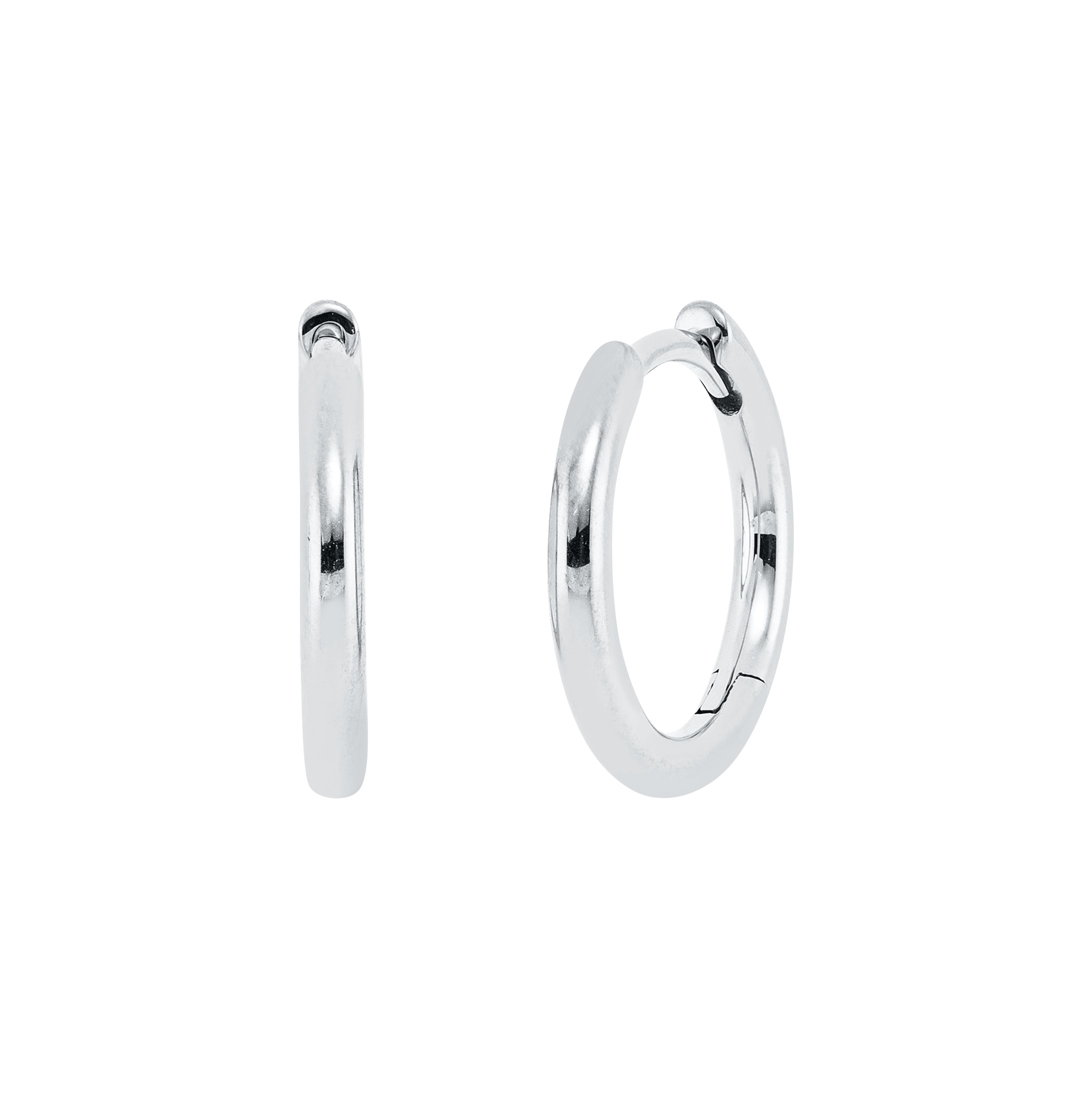 Brogle Classic gold hoop earrings Brogle Classic gold hoop earrings