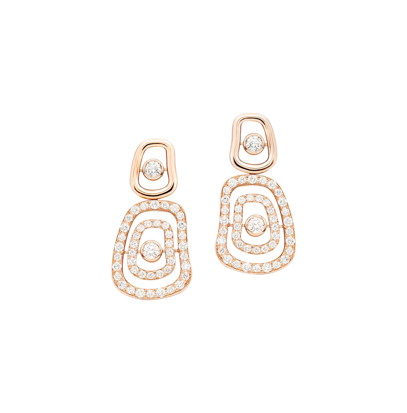 Mattioli Puzzle Diamonds stud earrings Mattioli Puzzle Diamonds stud earrings