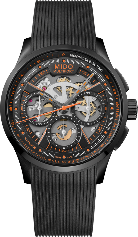 Mido Multifort Skeleton Chrono 43mm