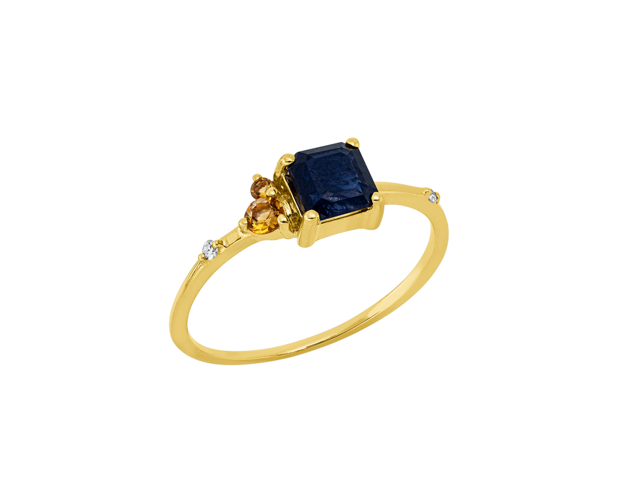 Brogle Classic colored stone ring Brogle Classic colored stone ring