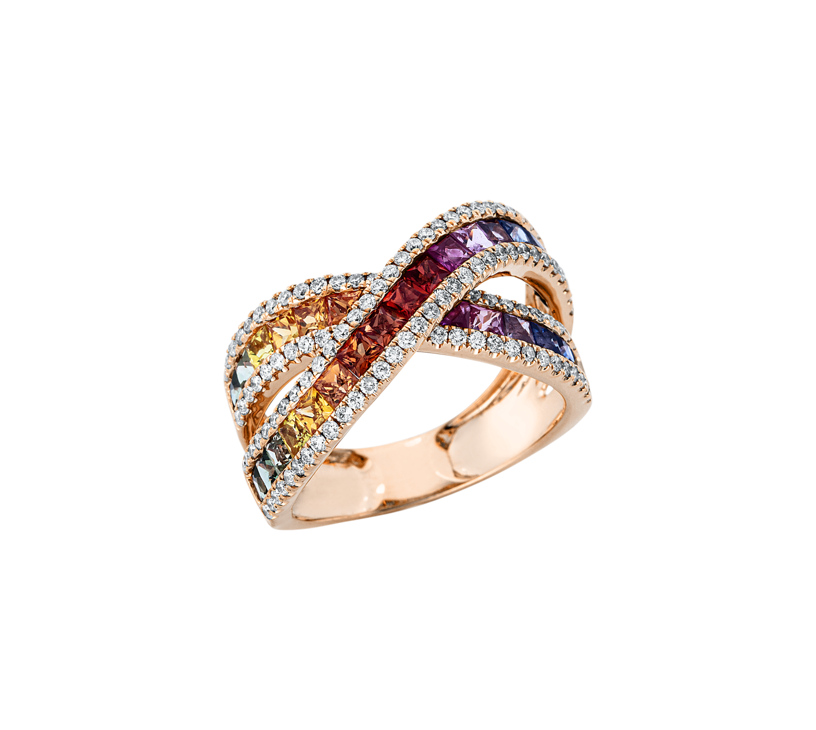 Brogle Classic Sapphire Ring Rainbow Brogle Classic Sapphire Ring Rainbow