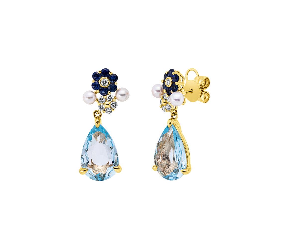 Brogle Classic colored stud earrings Brogle Classic colored stud earrings