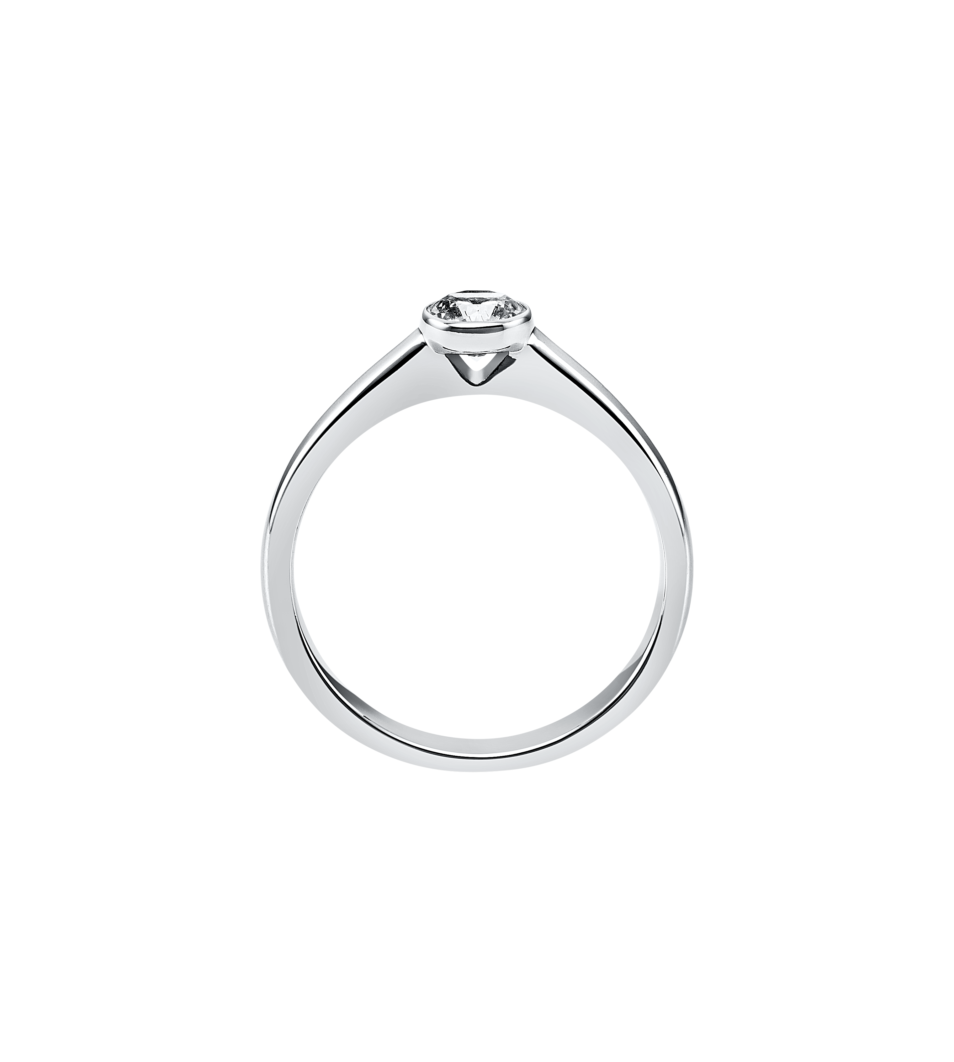 Brogle solitaire ring Sophie up to 0.5 carat