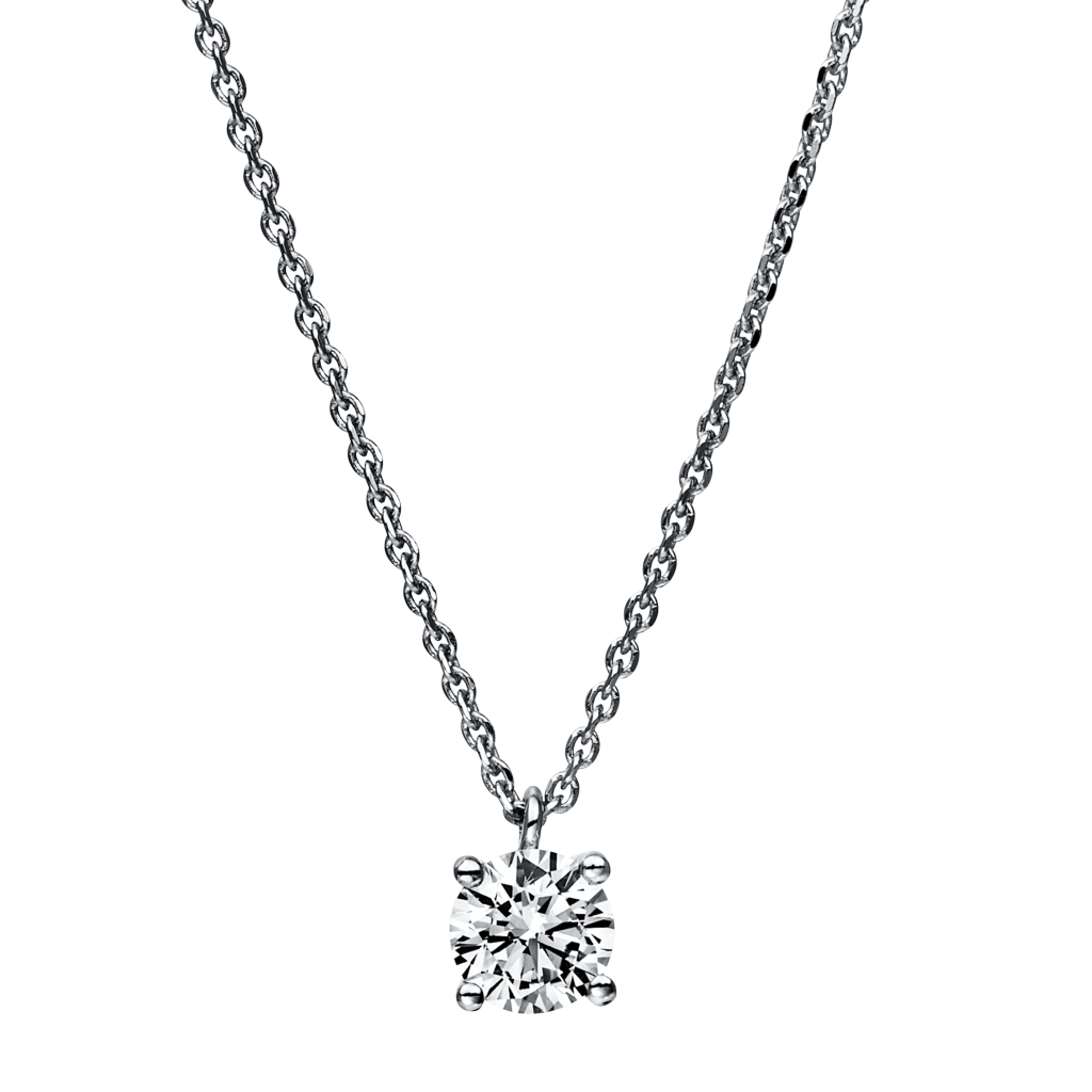 Brogle solitaire necklace Julia up to 0.5 carat Brogle solitaire necklace Julia up to 0.5 carat