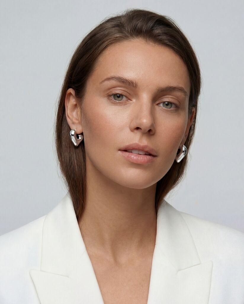 SIF Jakobs Lauria stud earrings