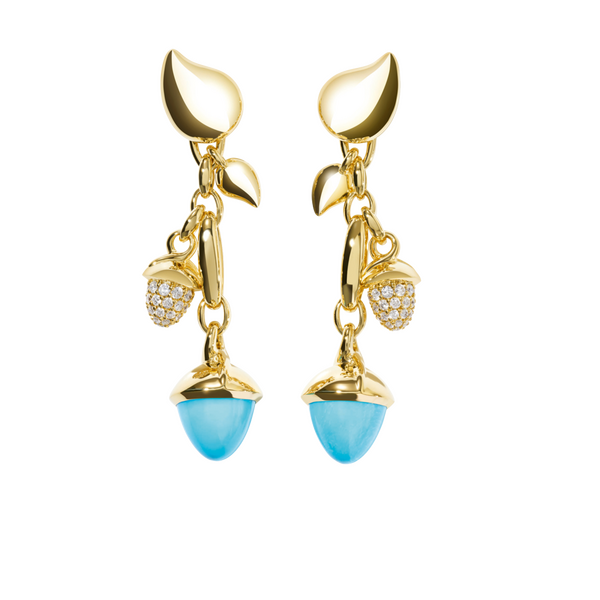 Tamara Comolli Mikado Turquoise Earrings