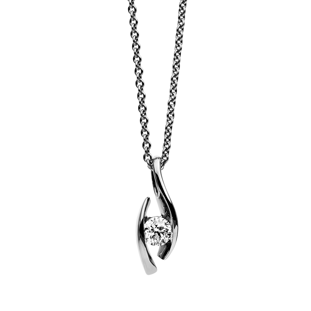 Brogle solitaire necklace Brogle solitaire necklace