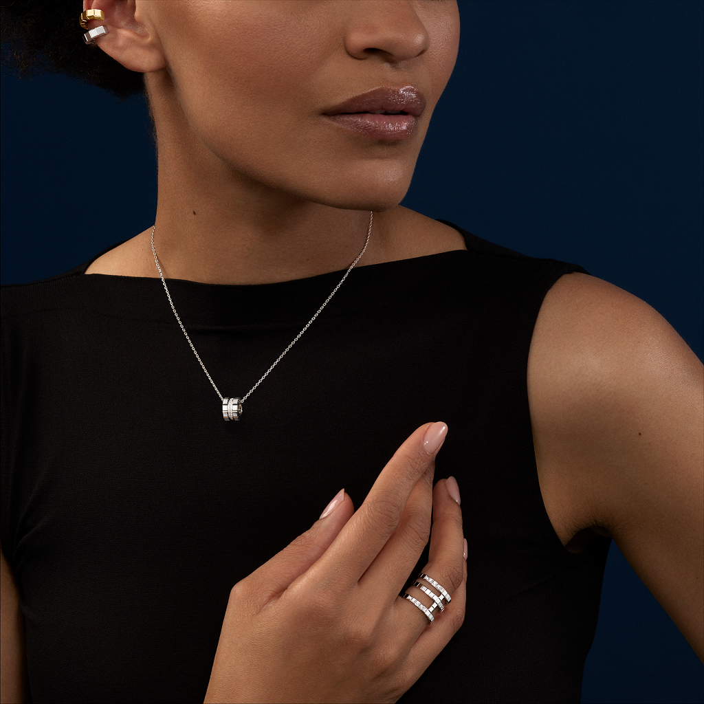 Chopard Ice Cube Necklace with Pendant Chopard Ice Cube Necklace with Pendant