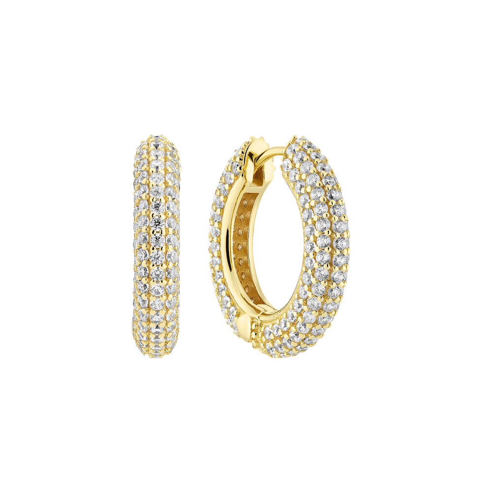 18 Karat vergoldetes Silber