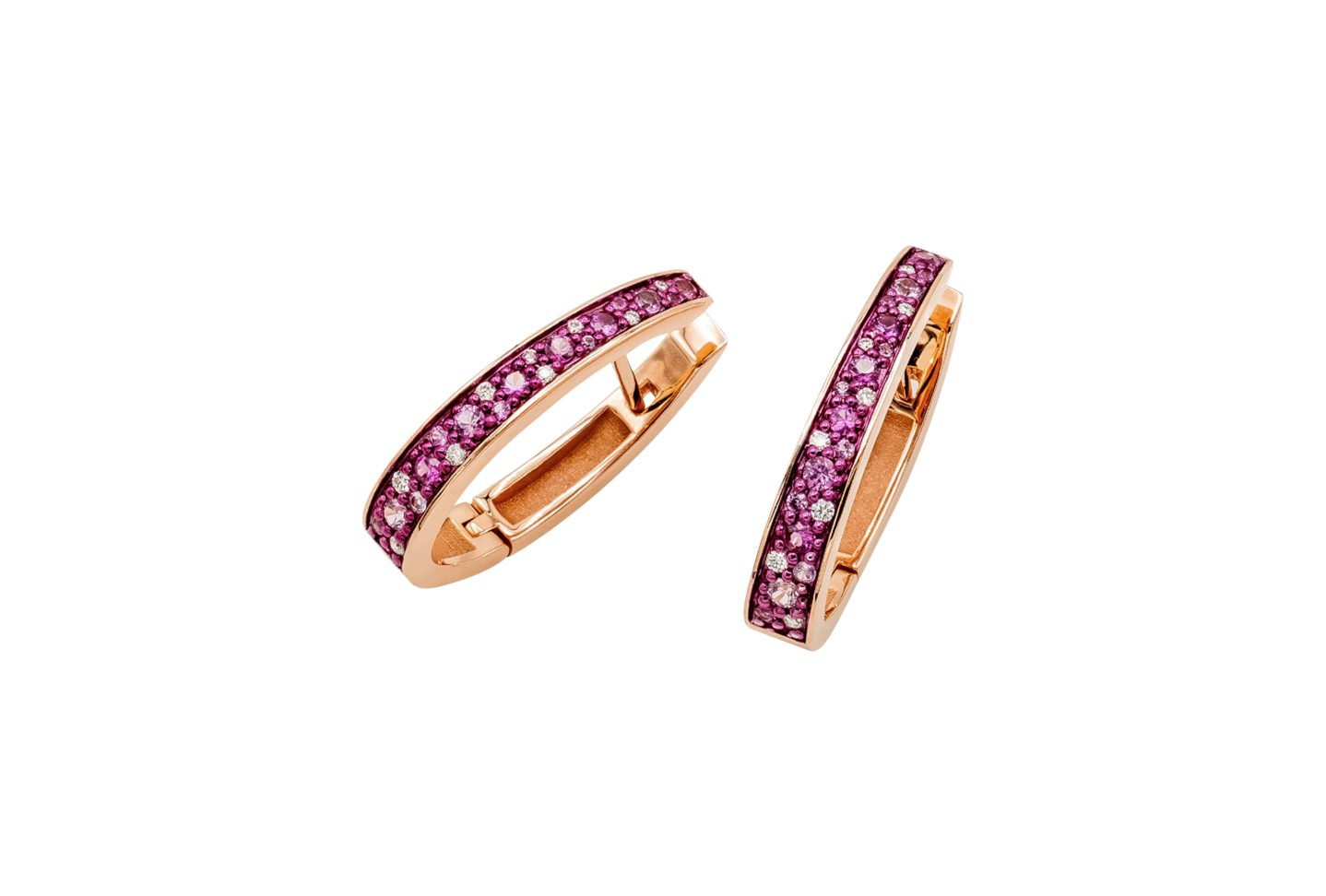 Mattioli Basics Puzzle large hoop earrings Mattioli Basics Puzzle large hoop earrings