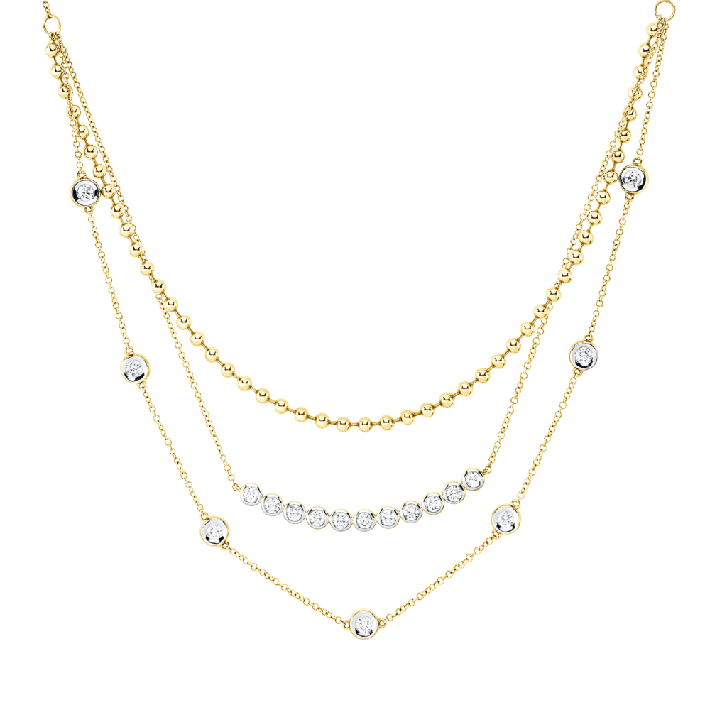 Brogle Classic Bicolor Diamantkette Brogle Classic Bicolor Diamantkette