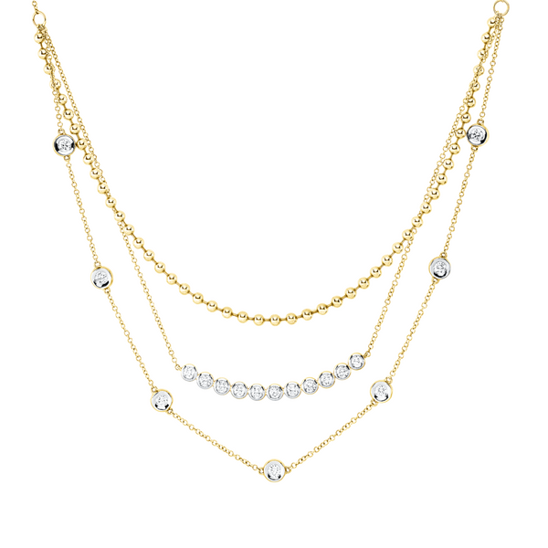 Brogle Classic Bicolor Diamantkette Brogle Classic Bicolor Diamantkette