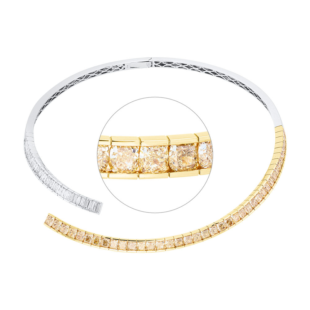 Brogle Selection Bicolor Diamantkette