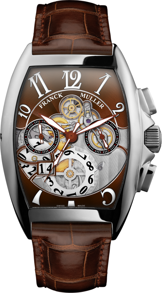 Franck Muller Cintrée Curvex Automatik Chronograph 55,4 x 43,1mm Franck Muller Cintrée Curvex Automatik Chronograph 55,4 x 43,1mm