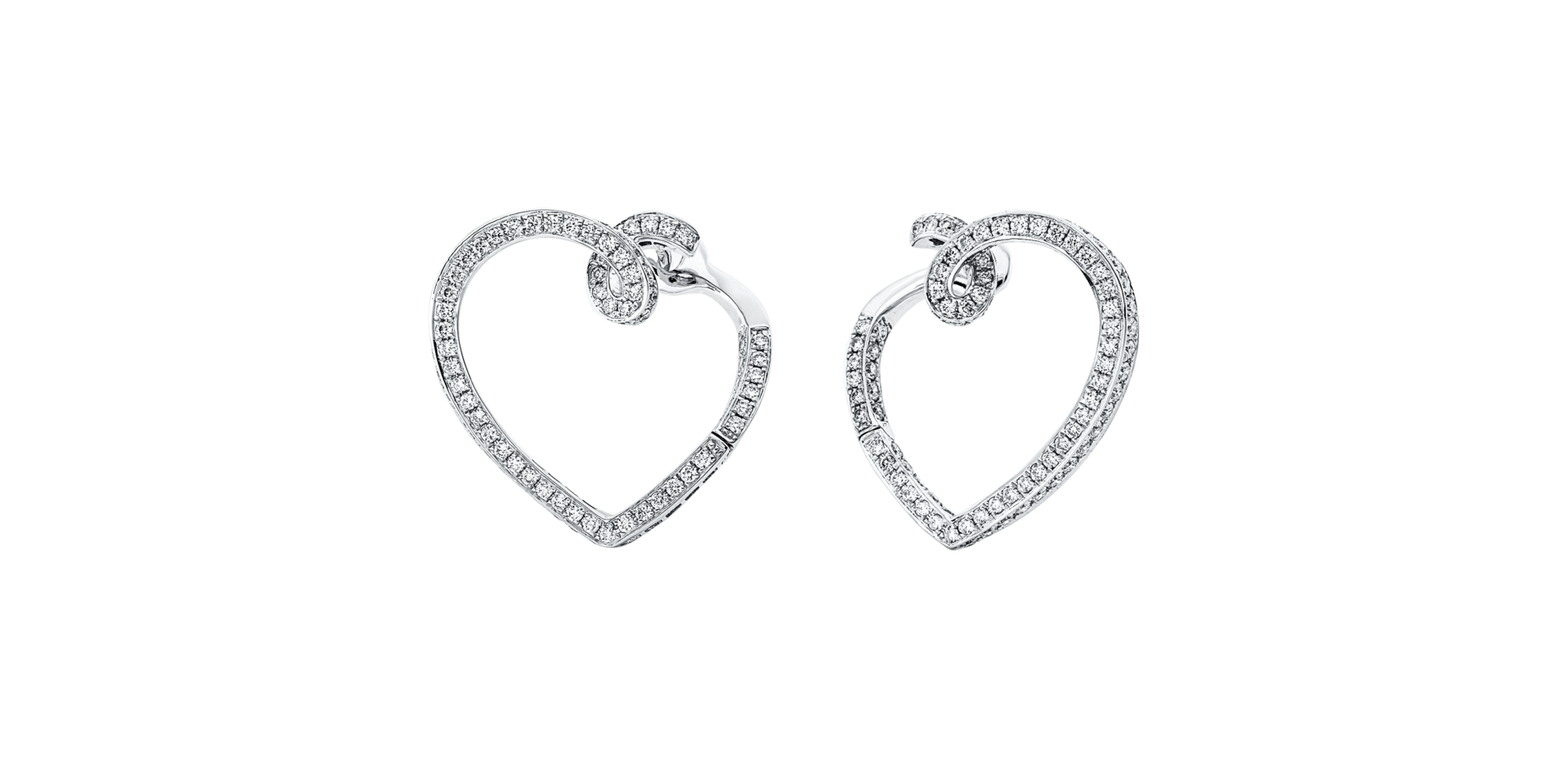 Brogle Selection diamond hoop earrings