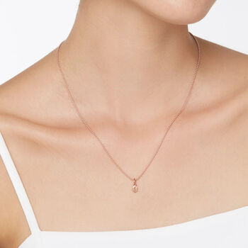 176144 DMB4020 NUM0S 0009R 110 Dodo number 0 charm 9k rose gold j64b0283f65f40205
