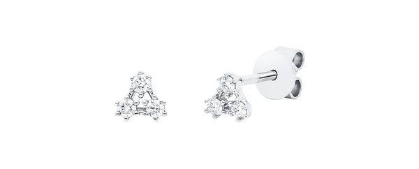 Brogle Classic diamond stud earrings