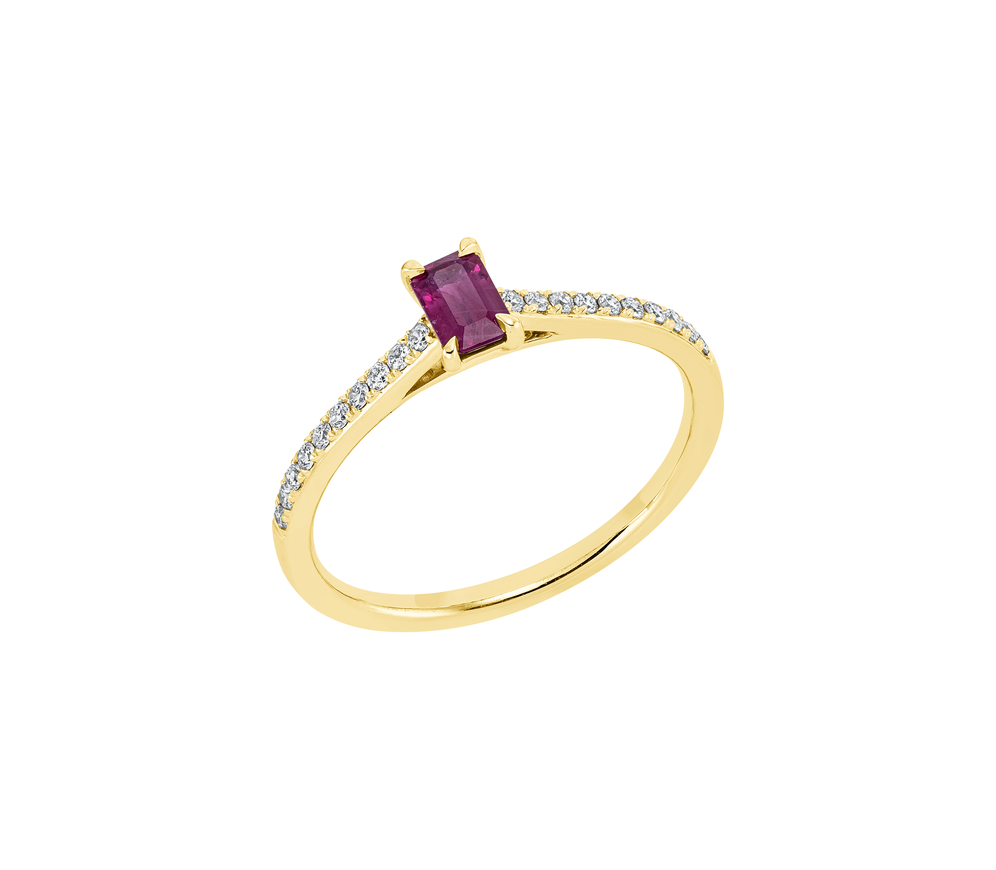 Brogle Classic ruby ring
